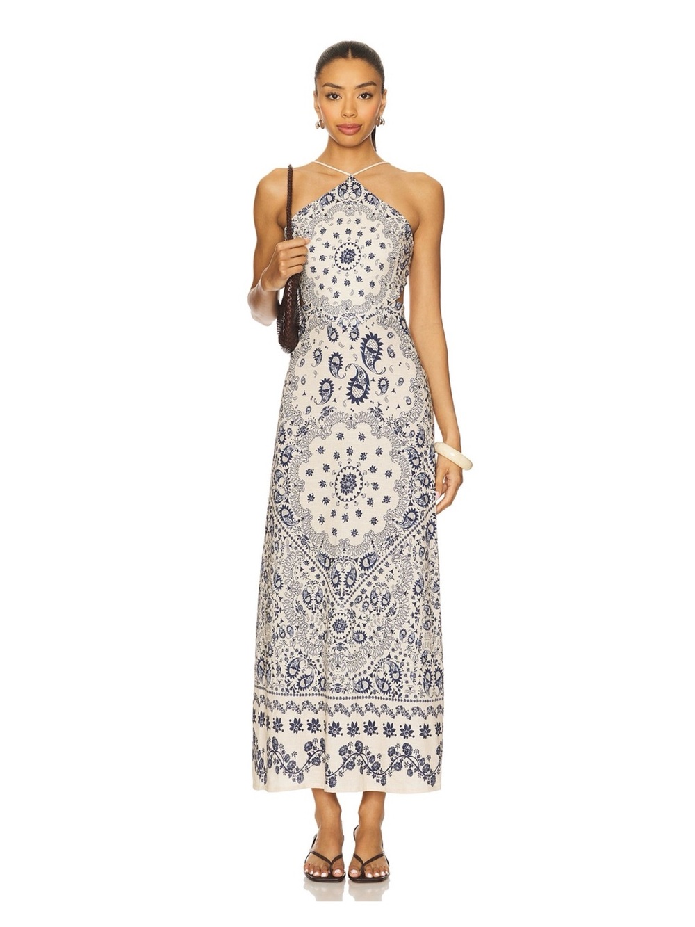Agua Bendita Indira Atma Printed Dress S